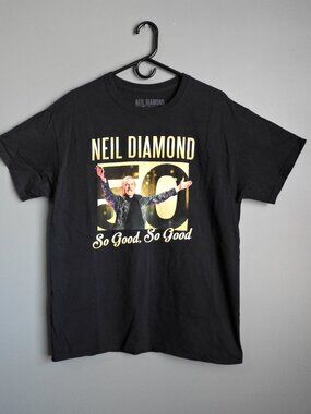 Neil Diamond 50th Anniversary So Good So Good Tour Shirt Mens Large